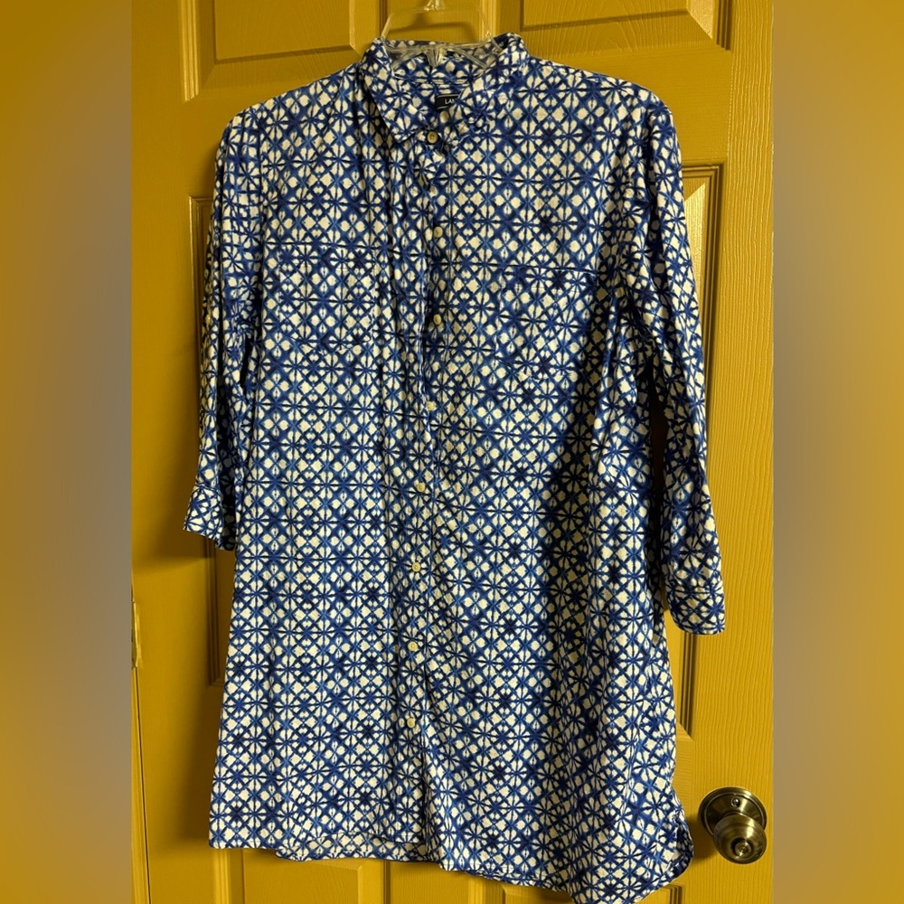 Oversized Shirt Swim Coverup